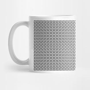 Seamless Pattern IV Black and White Mug